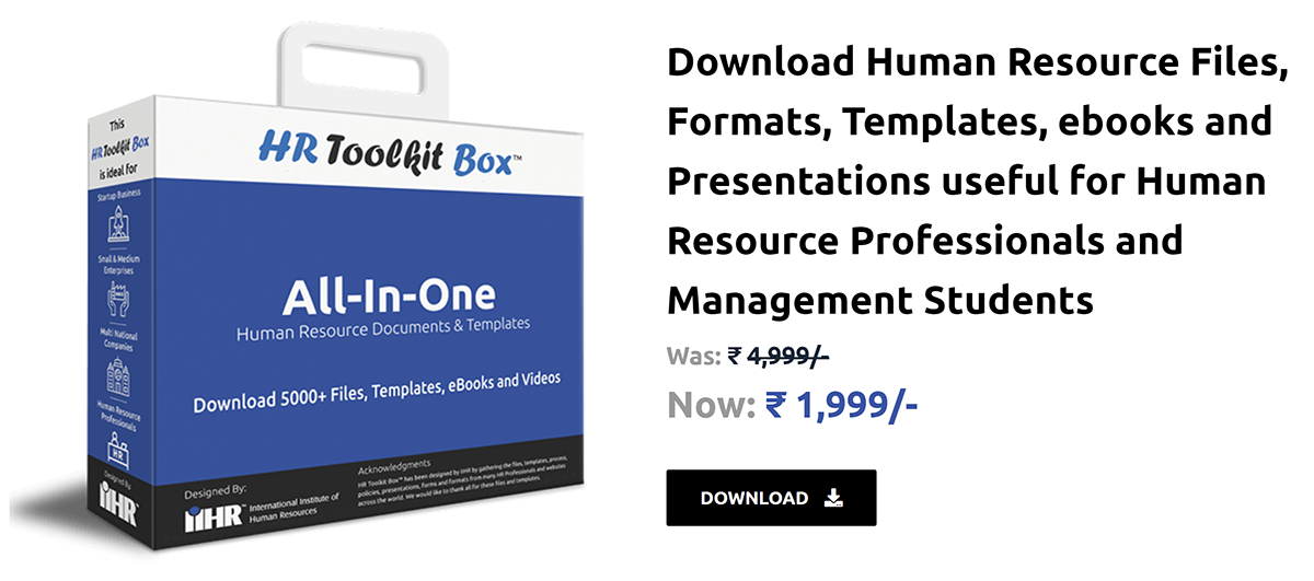 HR Toolkit Download 5000+ Files & Formats! HR Toolkit India